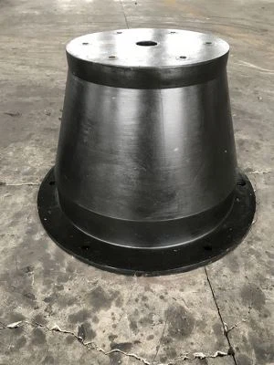 Guardabarros de caucho marino cónico