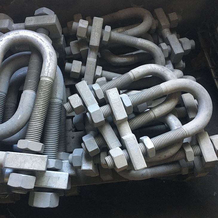 Anchor Bolt, Nut, Washer, Plate With Different Materials Optional